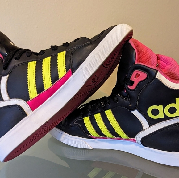 ADIDAS EXTABALL BLACK/M21162 RARE WOMEN SZ 8.5 - Picture 2 of 8